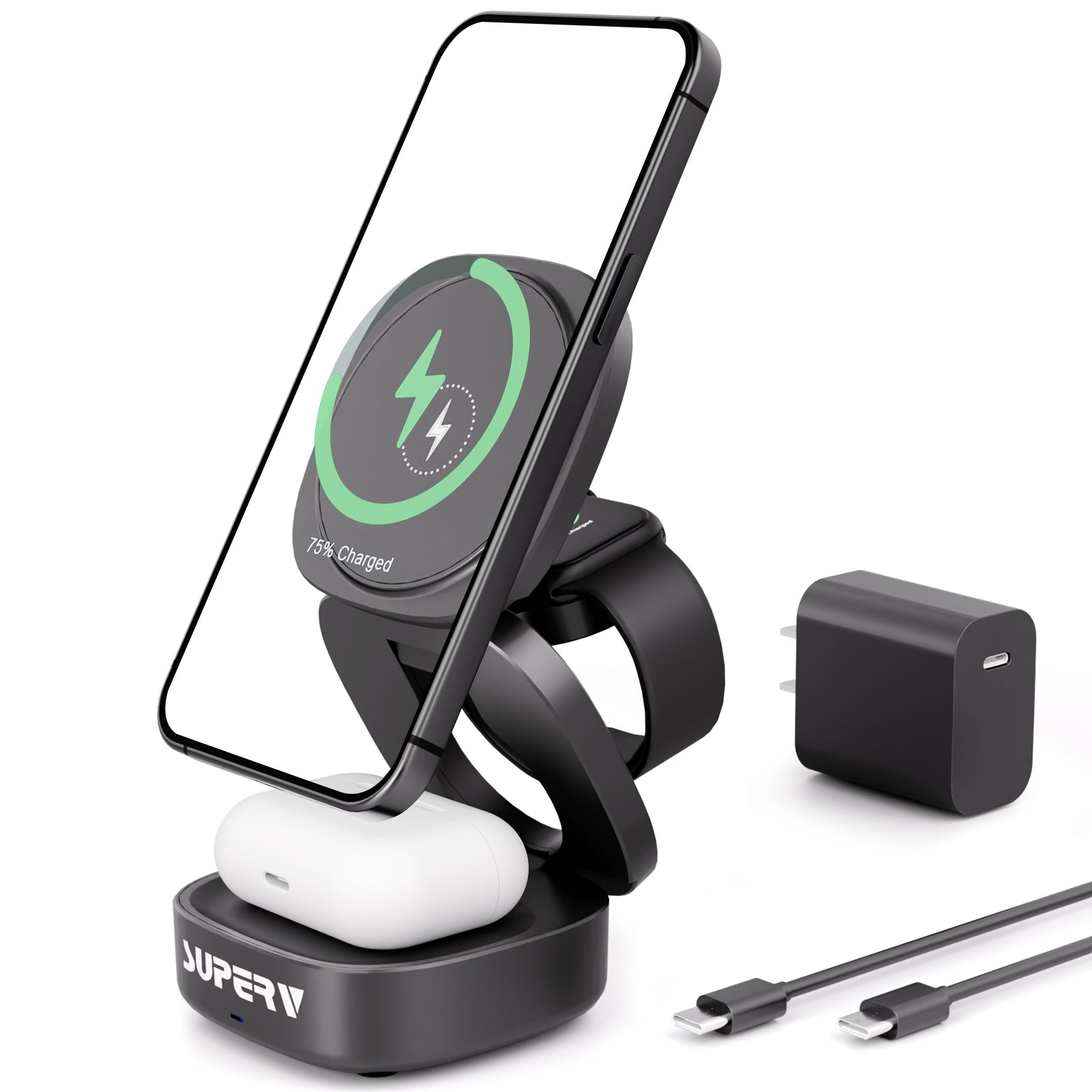 Station11 ー 3in1 ワイヤレス充電器 – GAIN