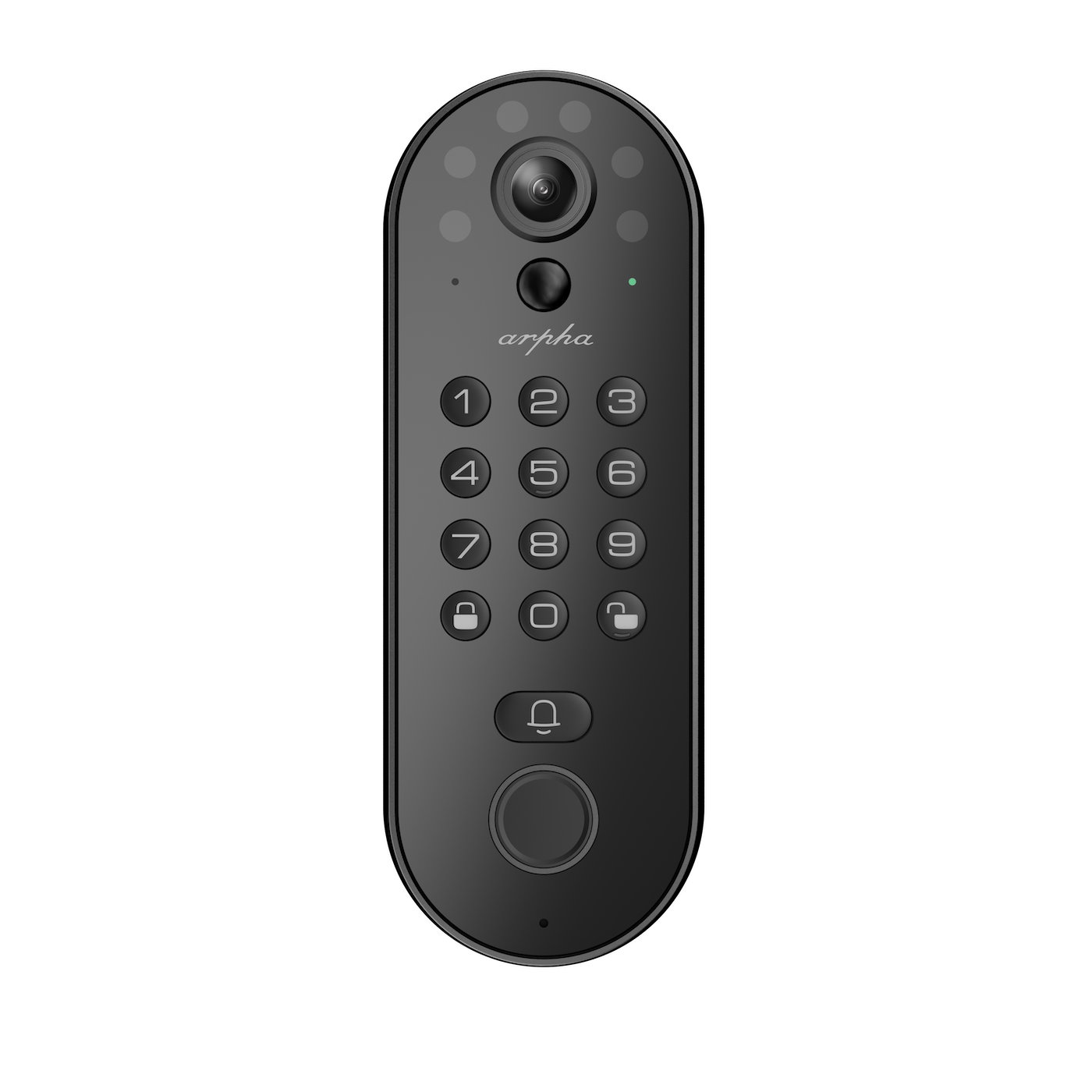 arpha セルフインストール スマートロック｜カメラ・指紋認証・暗証番号・ドアベル搭載