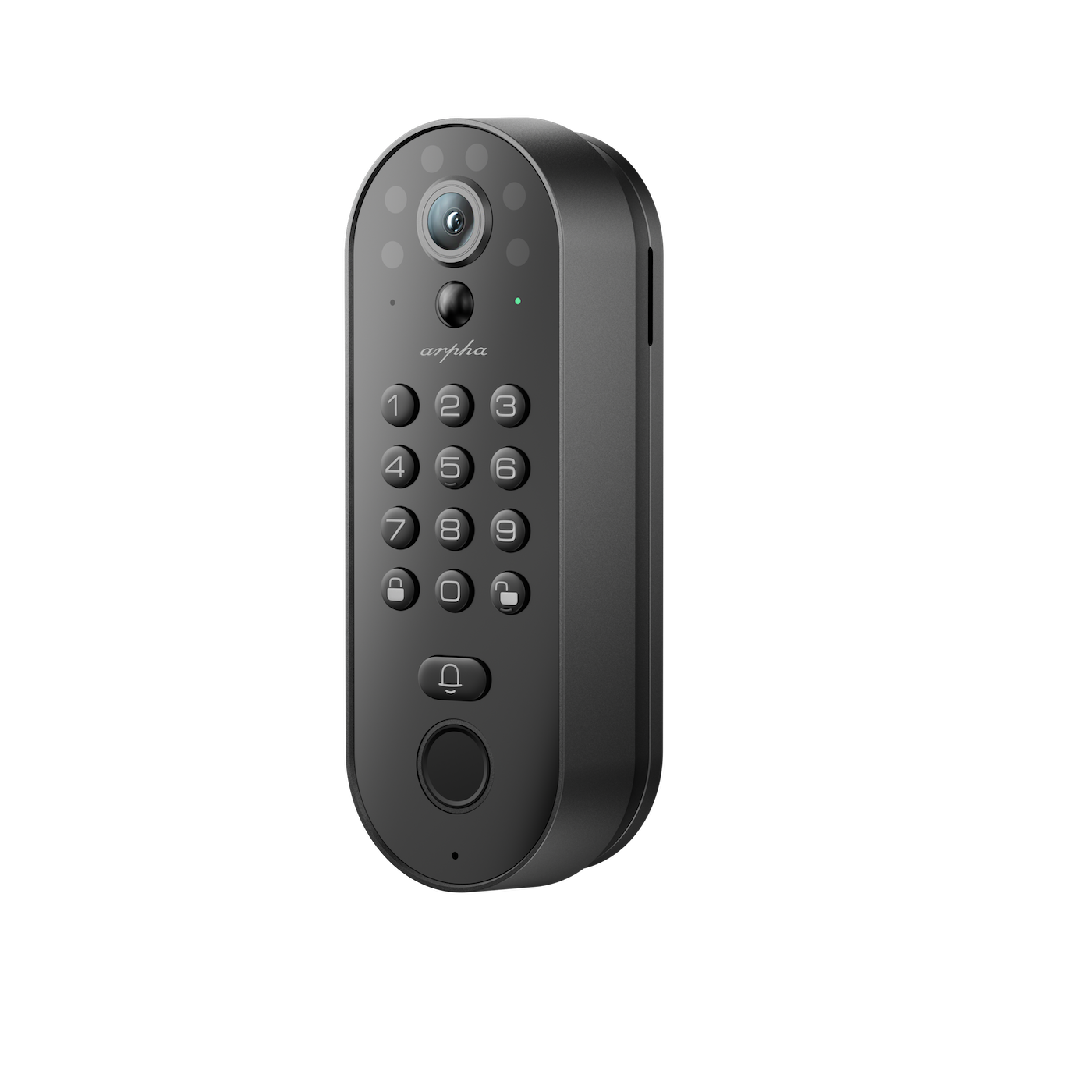 arpha セルフインストール スマートロック｜カメラ・指紋認証・暗証番号・ドアベル搭載