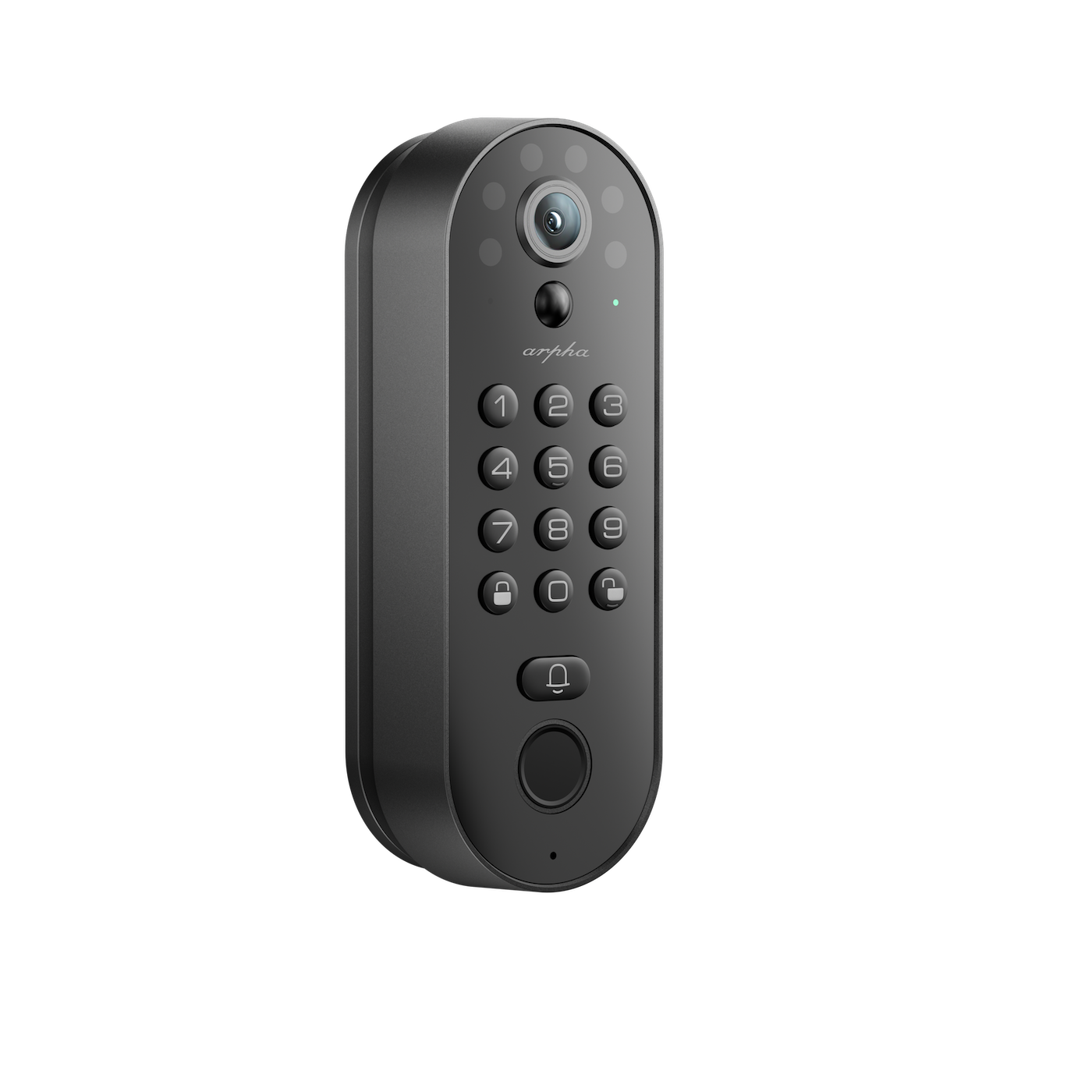 arpha セルフインストール スマートロック｜カメラ・指紋認証・暗証番号・ドアベル搭載