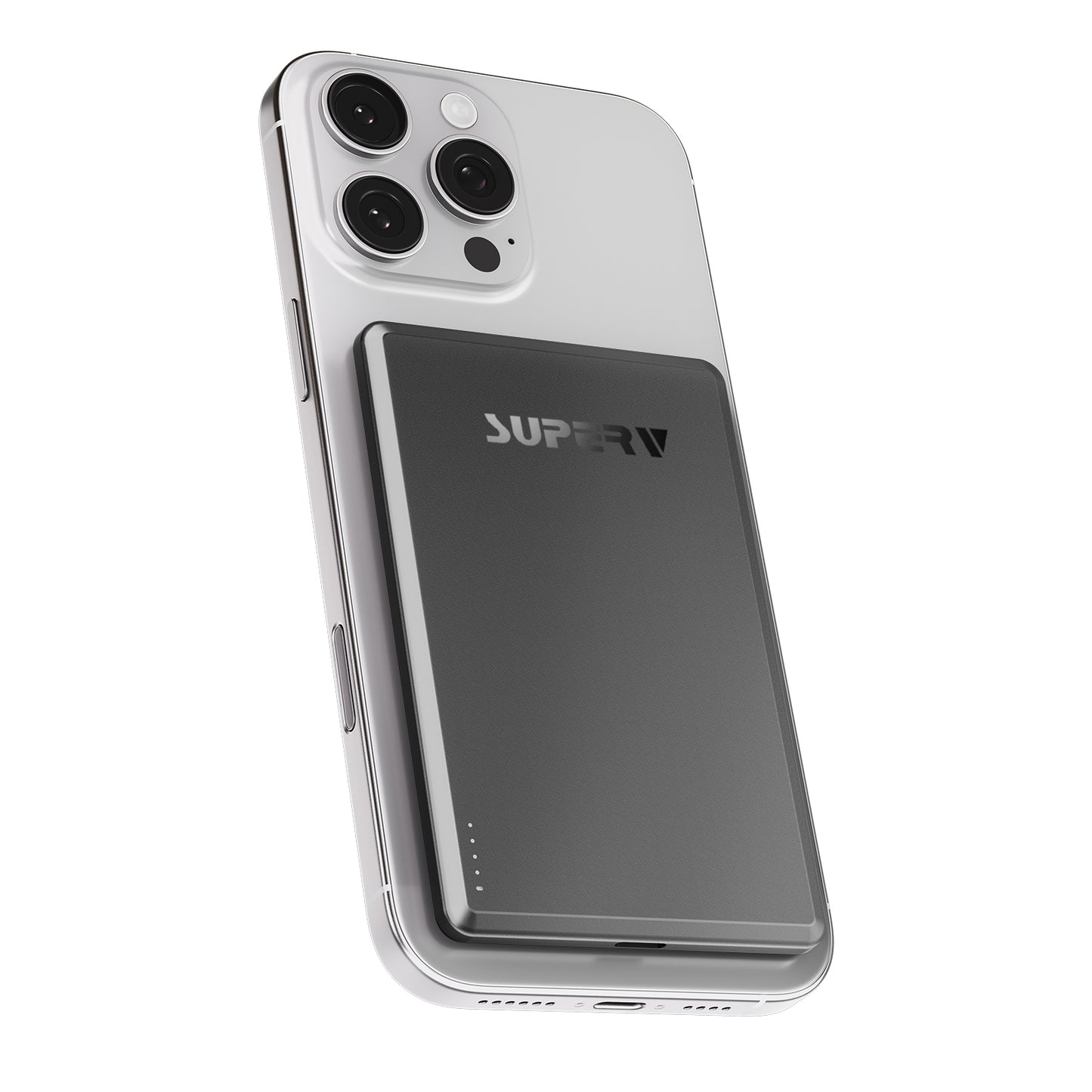 Power 4 - 洗練された9mmの極薄ボディのモバイル充電器