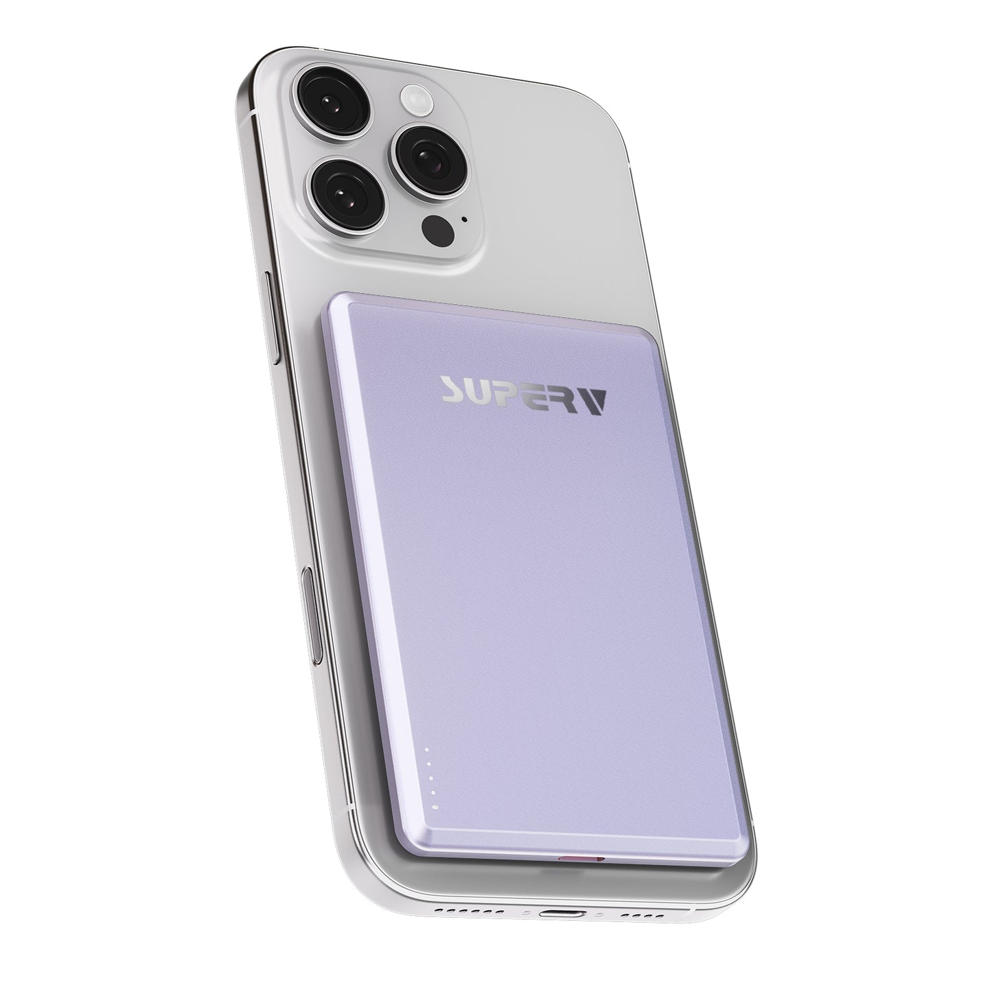 Power 4 - 洗練された9mmの極薄ボディのモバイル充電器